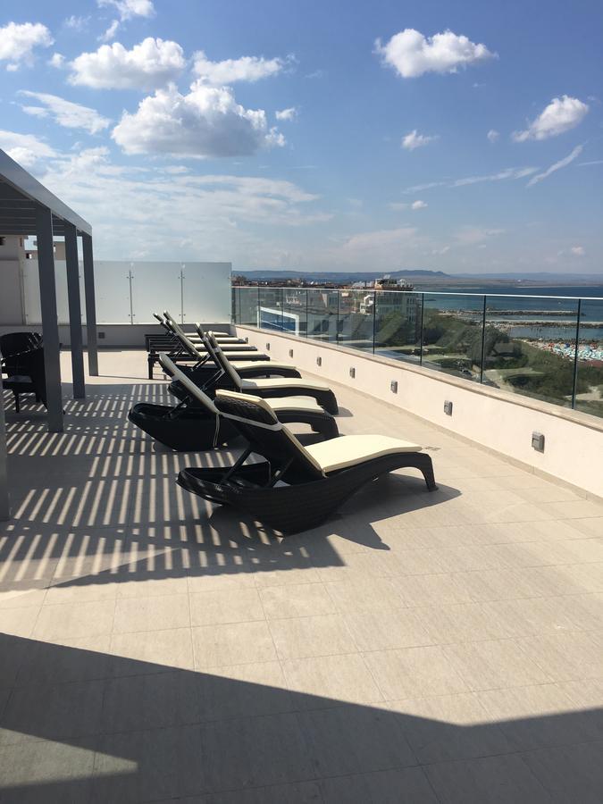 Appartamento Golden Sea View Penthouse Pomorie Esterno foto