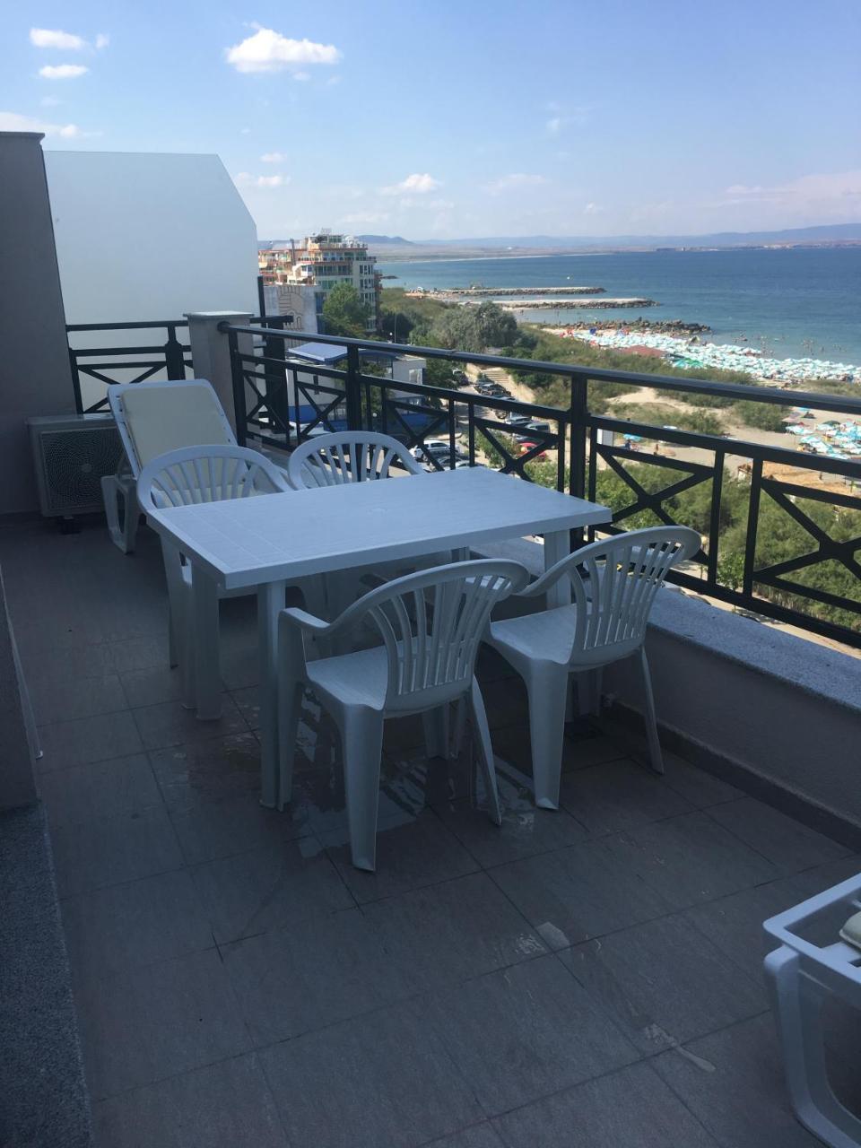 Appartamento Golden Sea View Penthouse Pomorie Esterno foto