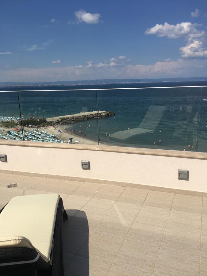 Appartamento Golden Sea View Penthouse Pomorie Esterno foto