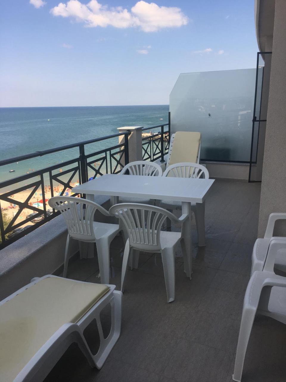 Appartamento Golden Sea View Penthouse Pomorie Esterno foto